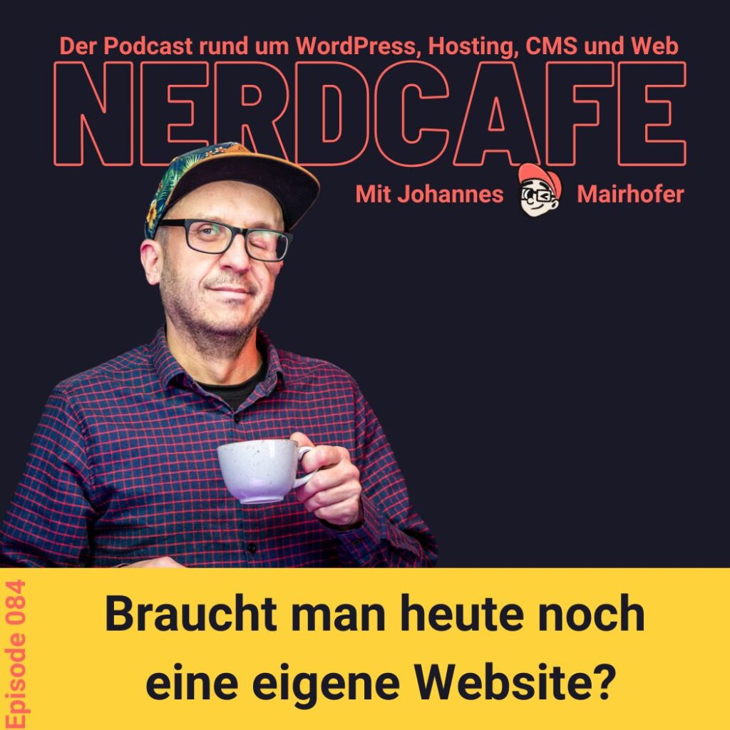 084 braucht man heute noch eine eigene Website
